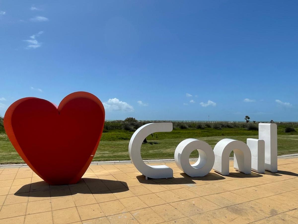 Appartement Atico Premium Conil Con 2 Terrazas, Parking, Piscina, Aire Ac Y Wifi -Solo Familias Y Parejas- à Conil De La Frontera Extérieur photo