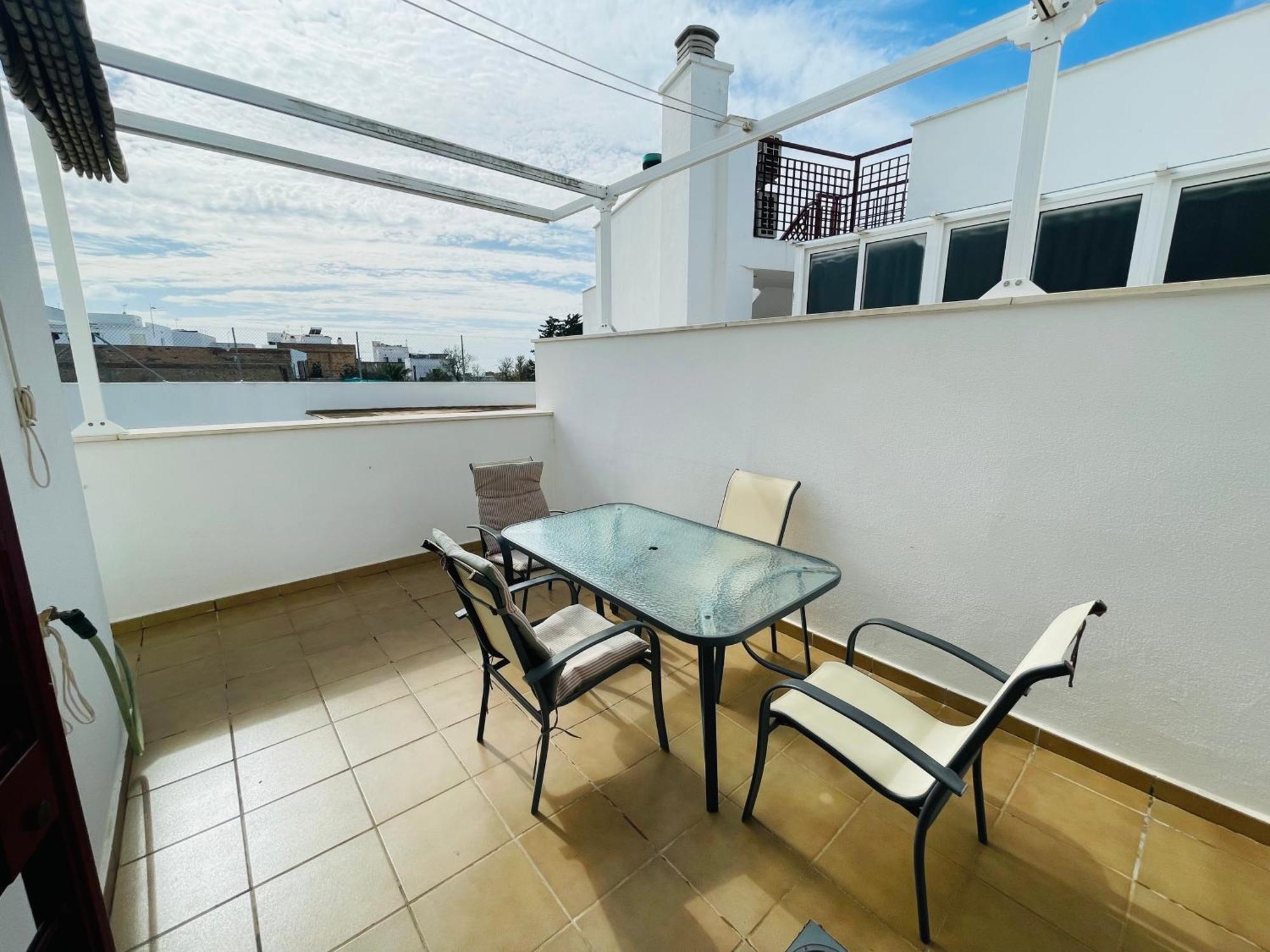 Appartement Atico Premium Conil Con 2 Terrazas, Parking, Piscina, Aire Ac Y Wifi -Solo Familias Y Parejas- à Conil De La Frontera Extérieur photo